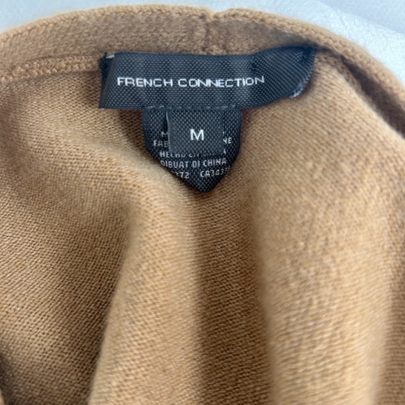 French Connection Camel Tan Women’s Oversized Sweater size Medium​ - Picture 3 of 6